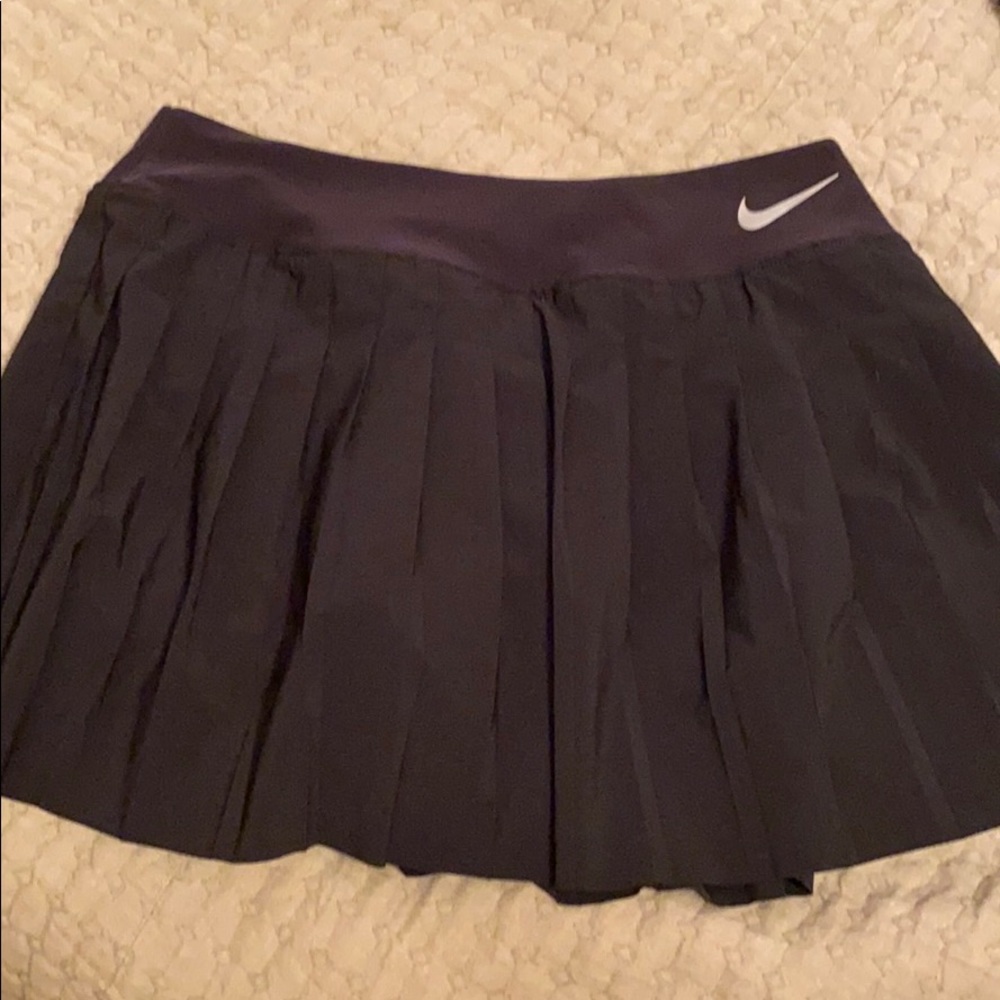 Nike pleated black shirt